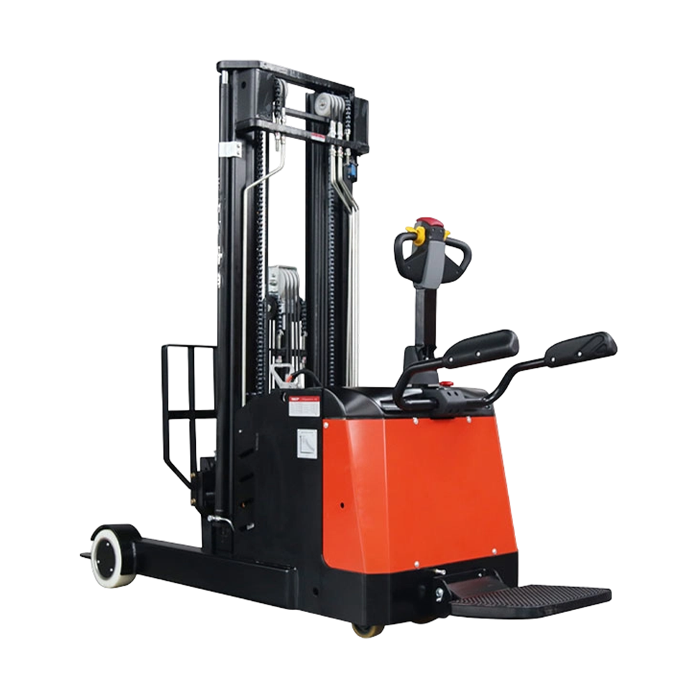 Trak Jangkauan Elektrik Automatik Forklift Lif Gudang