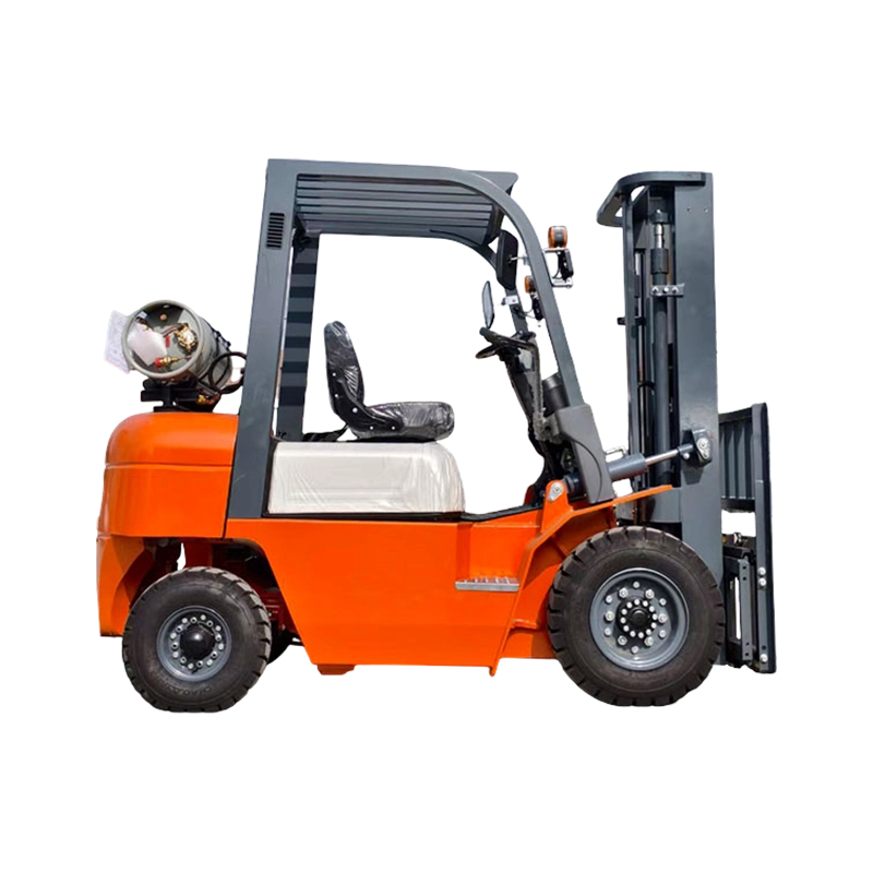 Enjin Nissan K25 2 Tan Gas LPG forklift dengan Side Shifter
